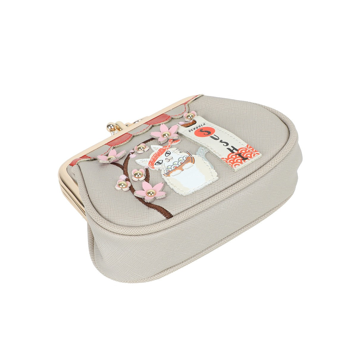 Vendula Sushi - Grey Edition Clipper Coin Purse