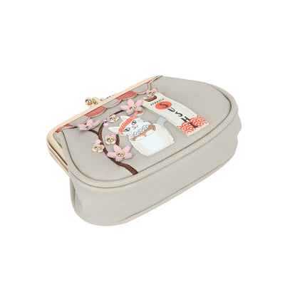 Vendula Sushi - Grey Edition Clipper Coin Purse