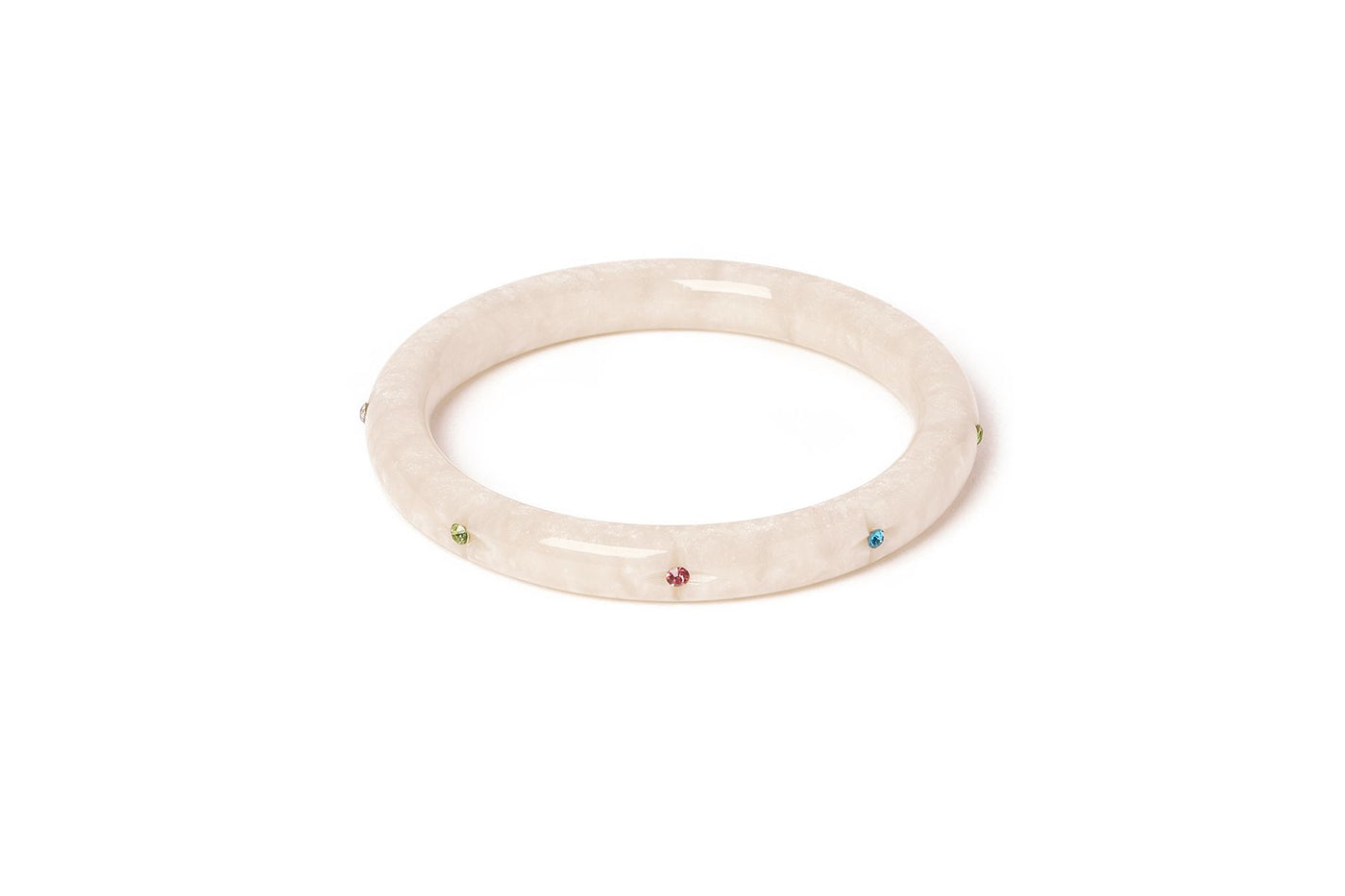 Splendette - Duchess Narrow Frosted Gems Bangle