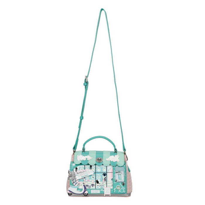Vendula Bubble Cats Laundromat - Mini Grace Bag