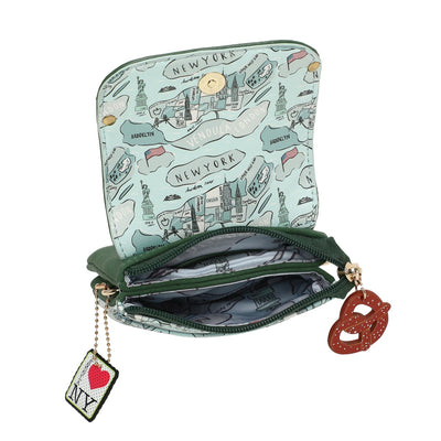 New York City Cats & Corgis Phone Pouch