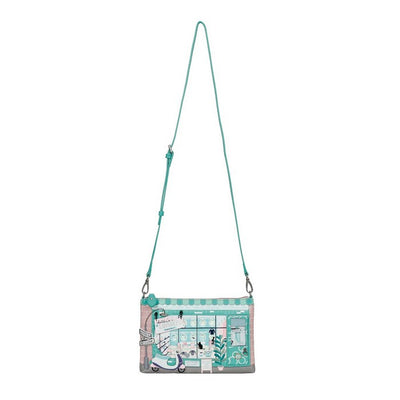 Vendula Bubble Cats Laundromat - Kate Pouch Bag