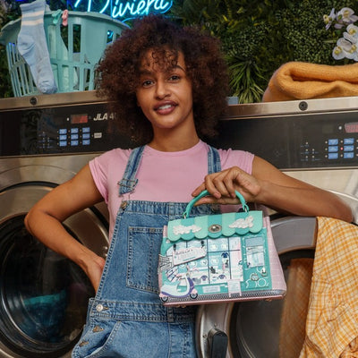 Vendula Bubble Cats Laundromat - Mini Grace Bag