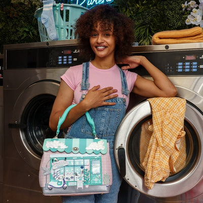 Vendula Bubble Cats Laundromat - Grace Bag
