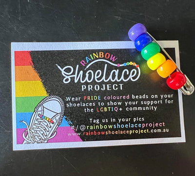 Rainbow Shoelace Project