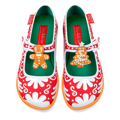 Chocolaticas_GINGER-BREAD_womens_Mary_Jane_Flat_Front
