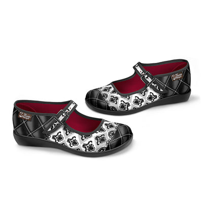 Chocolaticas_Gothic_Lolita_womens_Mary_Jane_Flat_Back_Side