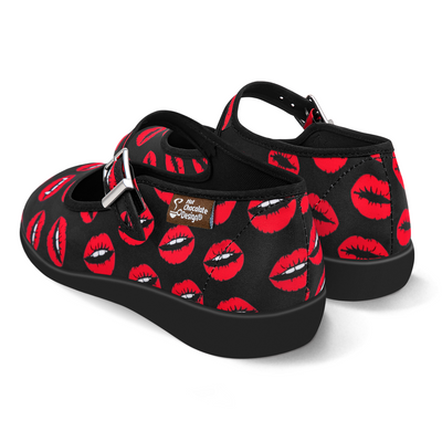 Chocolaticas_Kiss_Me_womens_Mary_Jane_Flat_Back