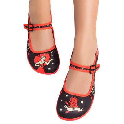Chocolaticas_Zodiac_Cancer_womens_Mary_Jane_Flat_Leo
